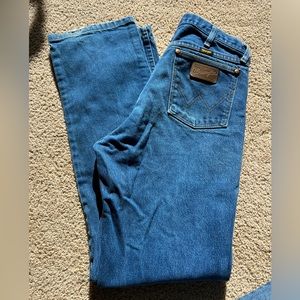 33x33 darker Cowboy Cut Wranglers